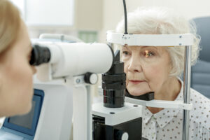Eye Exam - Older Person