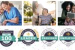 Badges representing the Awards won by JEVS Care at Home in the 2026 Best of Home Care Awards